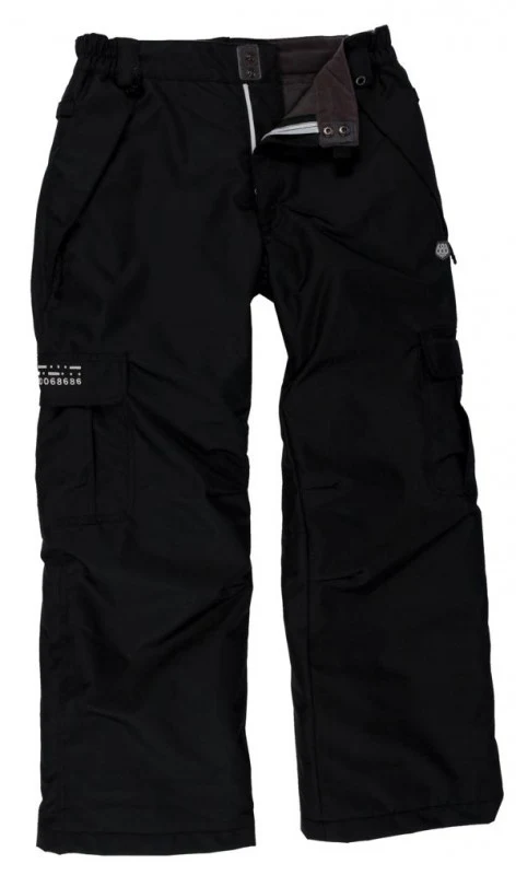 686 Snowboard Pant Mannual Militant Cargo black *Kids*