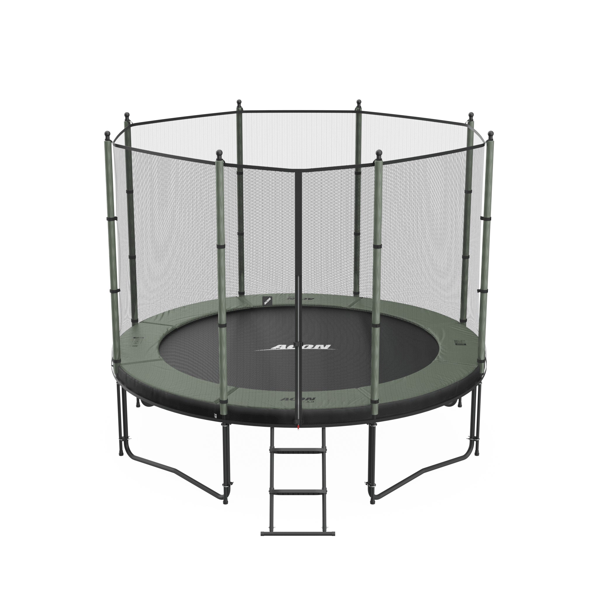 ACON Air 3,0 m Rundes Trampolin mit Standardnetz und Leiter