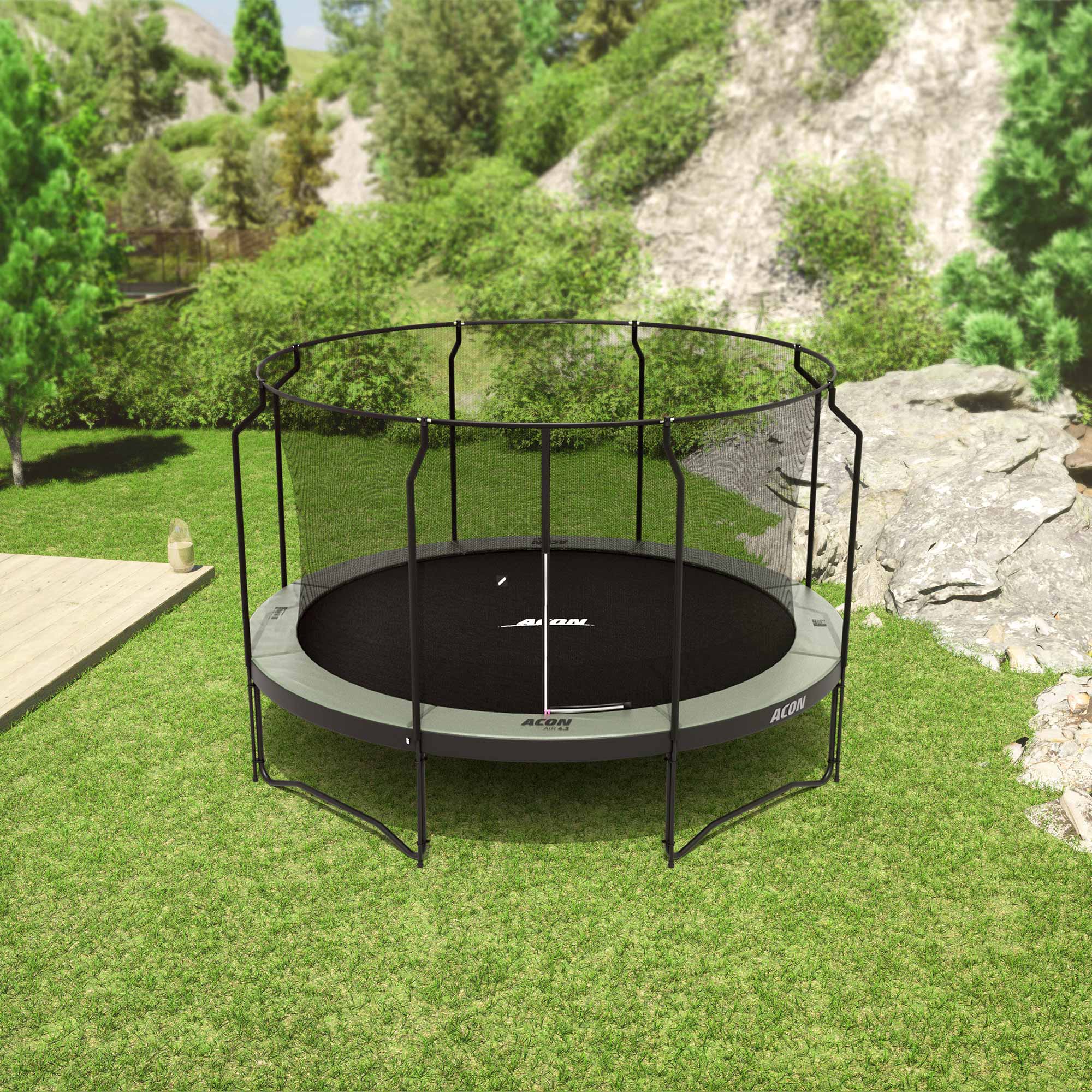 ACON Air Premium-Sicherheitsnetz für Runde Trampoline (mehrere Größen) - Image 4