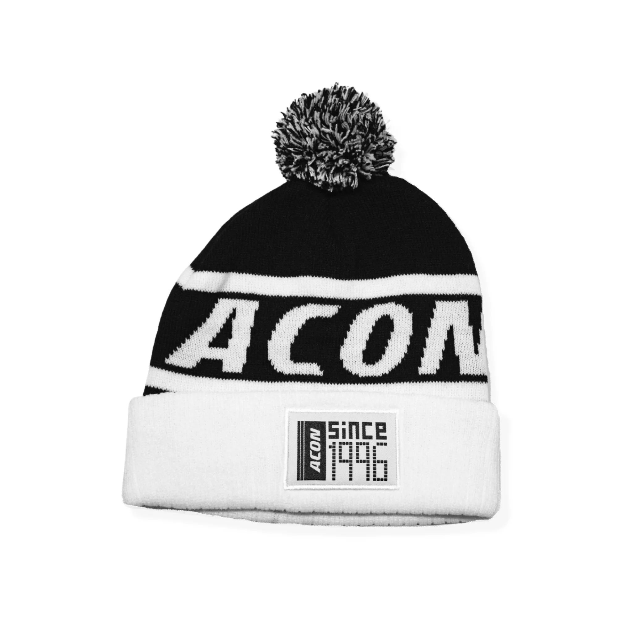 Acon Beanie Blk/Whi