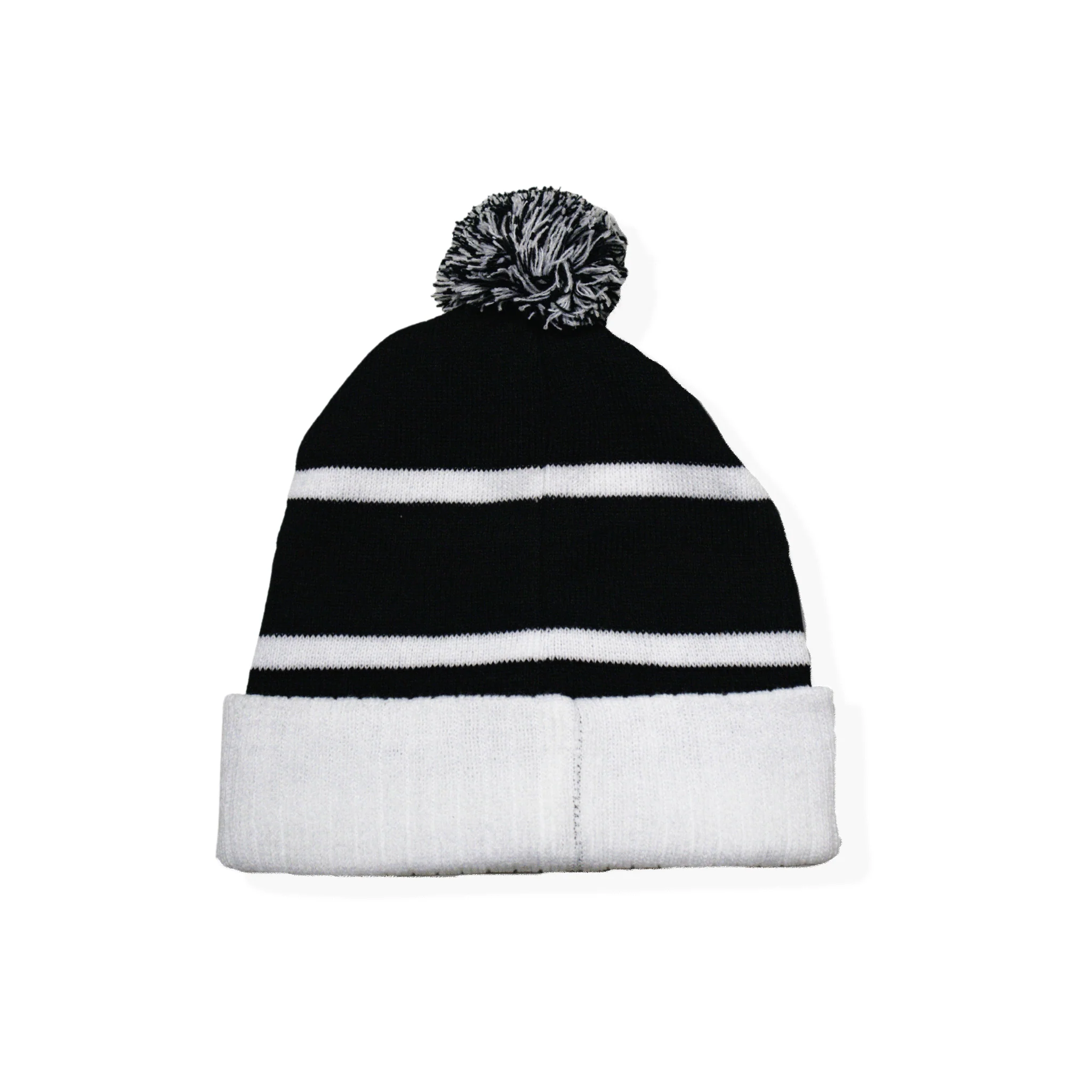 Acon Beanie Blk/Whi - Image 2