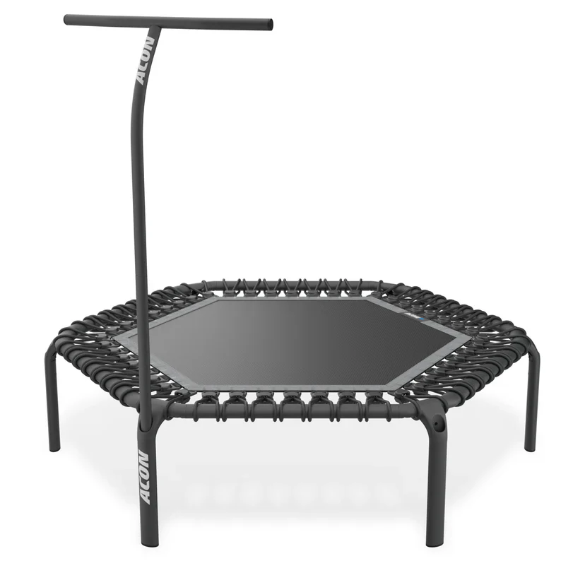 ACON Fitness Trampolin mit Haltestange 1,41m