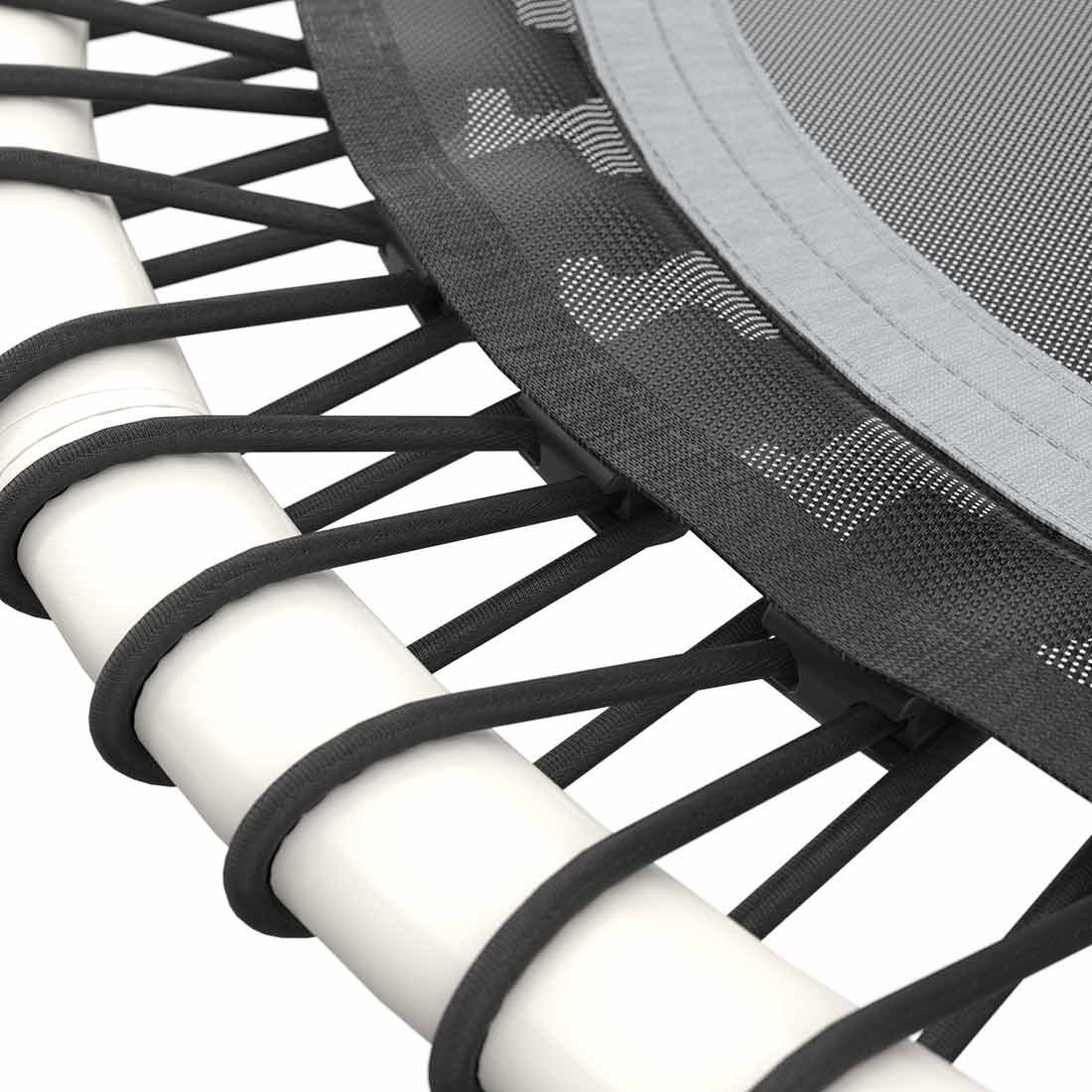 Acon Runder Rebounder Fitness-Trampolin Fit 1,12 m weiß - Image 2
