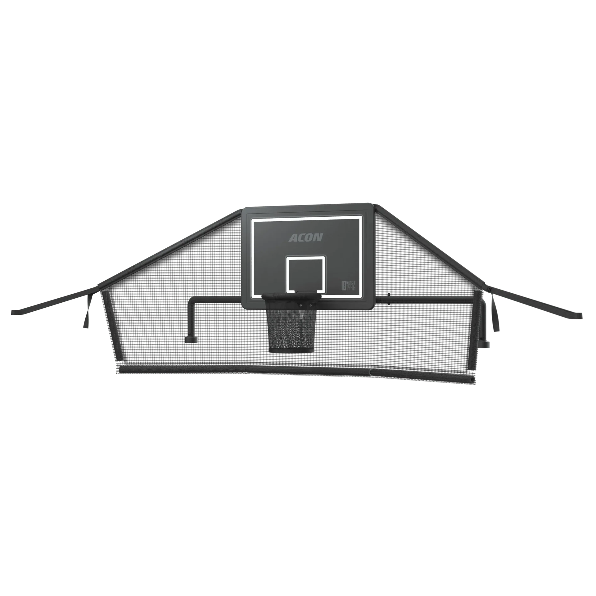 Acon HD Basketballkorb mit Backnet für rechteckige Trampoline