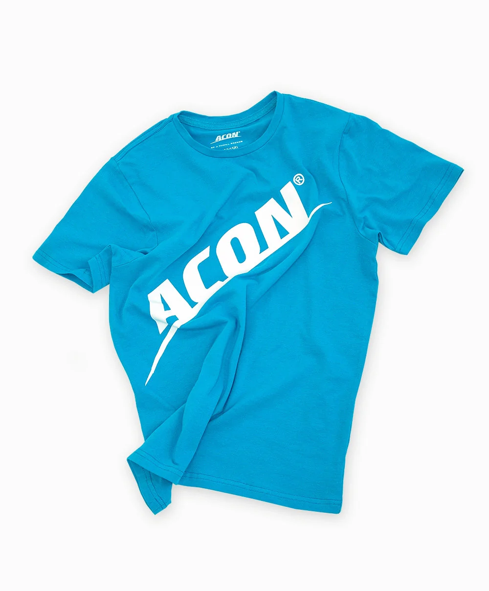 ACON T-Shirt, blau