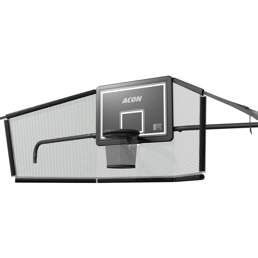 Acon X Basketballkorb mit Korbnetz für 17 Trampoline rechteckig