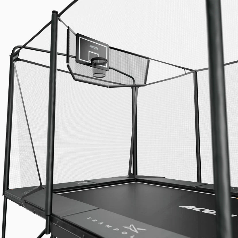 Acon X Basketballkorb mit Korbnetz für 17 Trampoline rechteckig - Image 3