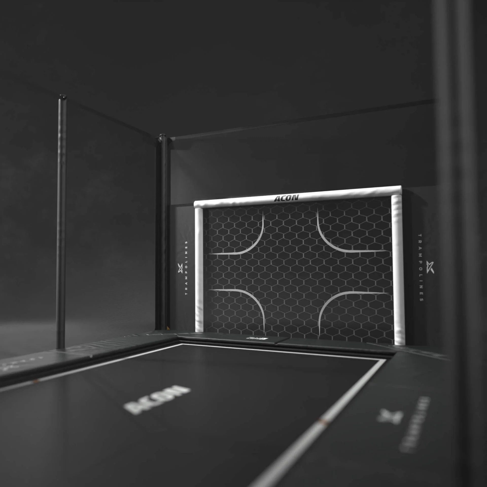 Acon X Trampolin-Fußballtor für Trampolin rechteckig - Image 4