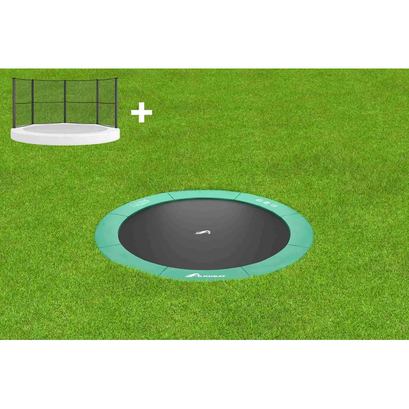 Akrobat Orbit Flat Trampolin Rund - Image 5
