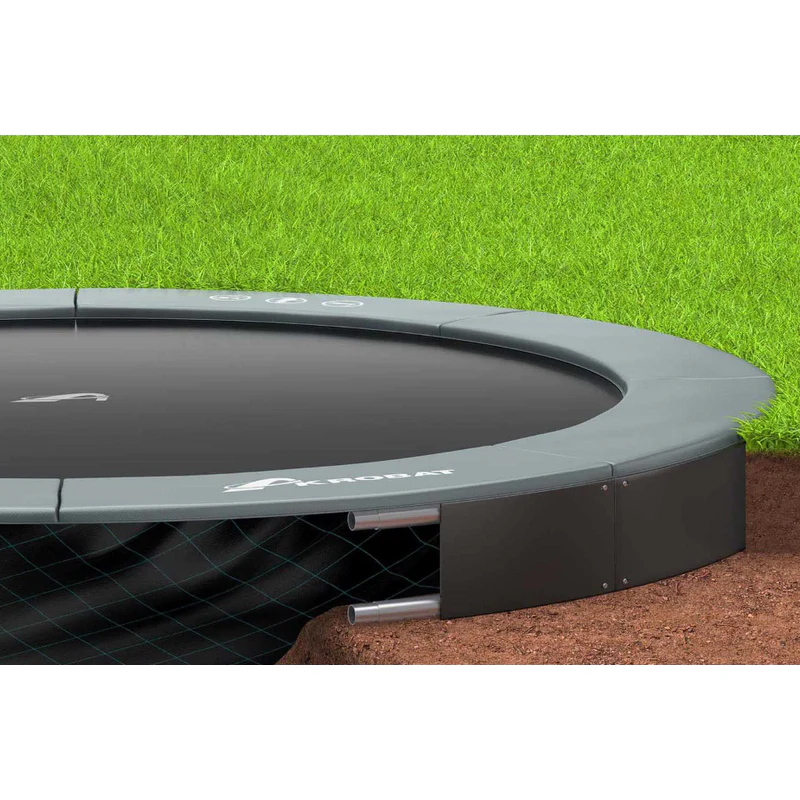 Akrobat Orbit Flat Trampolin Rund - Image 9