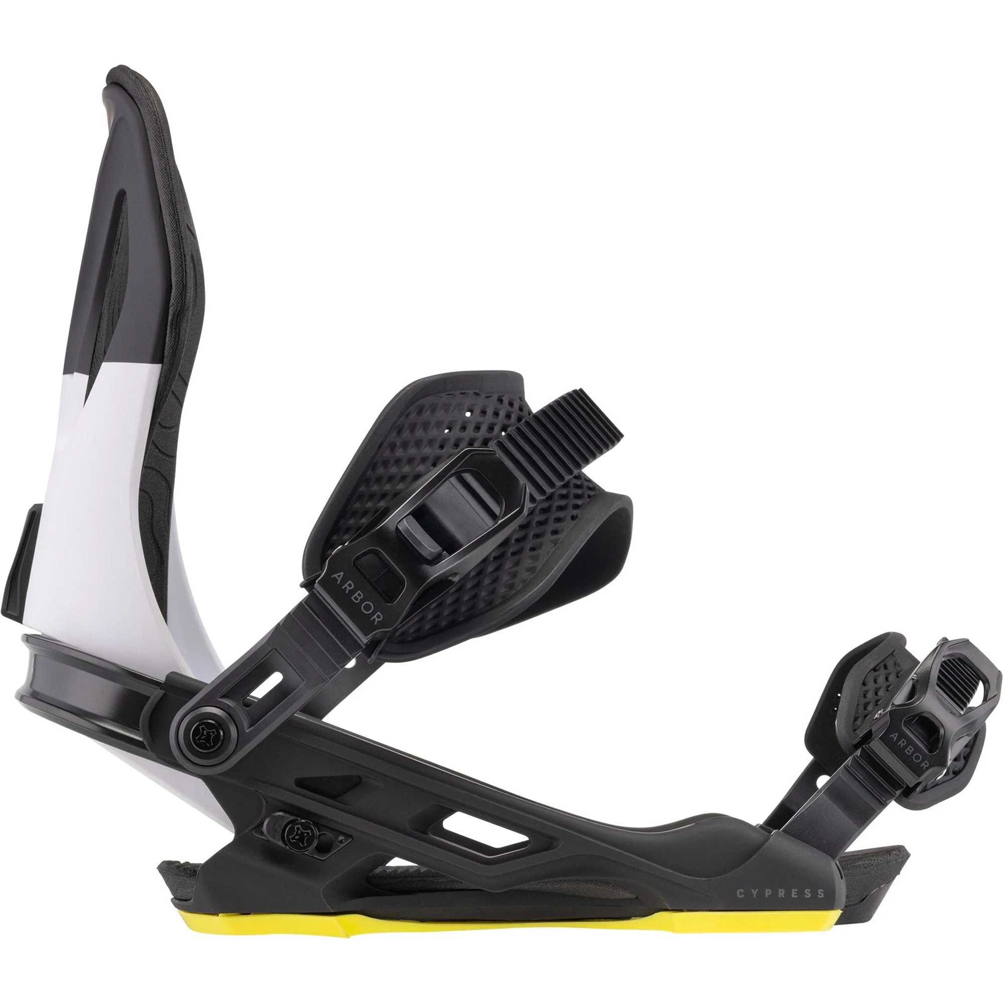 ARBOR Cypress Snowboardbindung 2025 Black White - Image 2