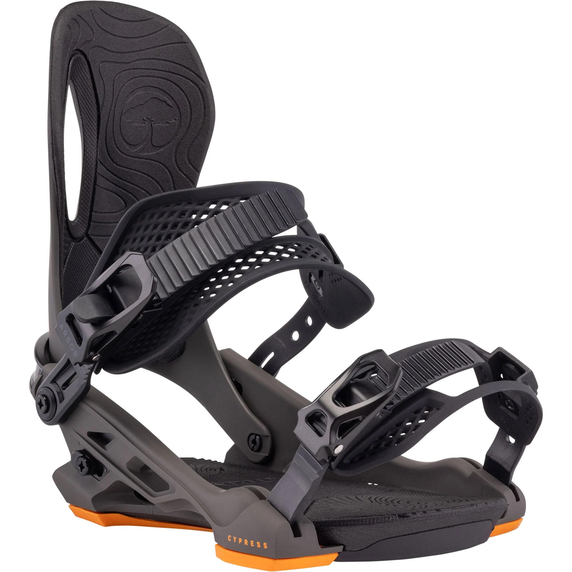ARBOR Cypress Snowboardbindung 2025 Pat Moore Charcoal - Image 2