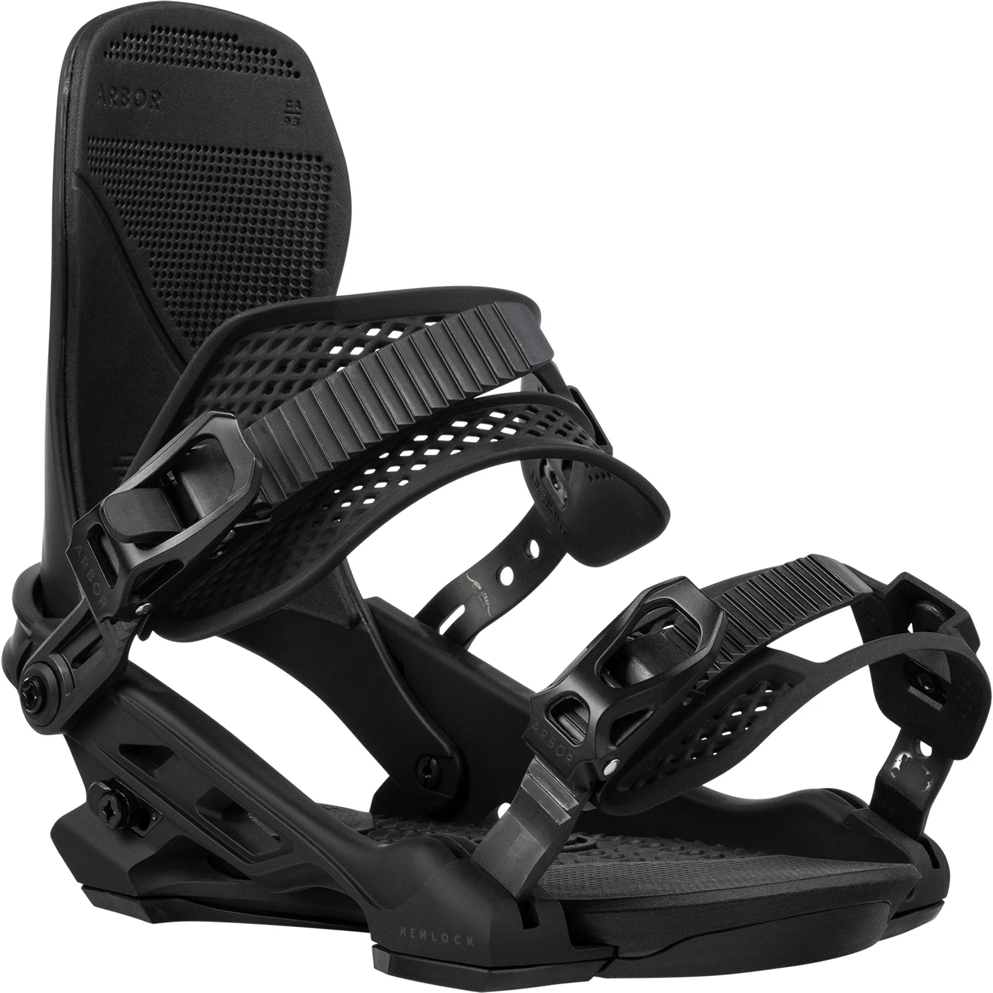 ARBOR Hemlock Snowboardbindung 2025 Black - Image 2
