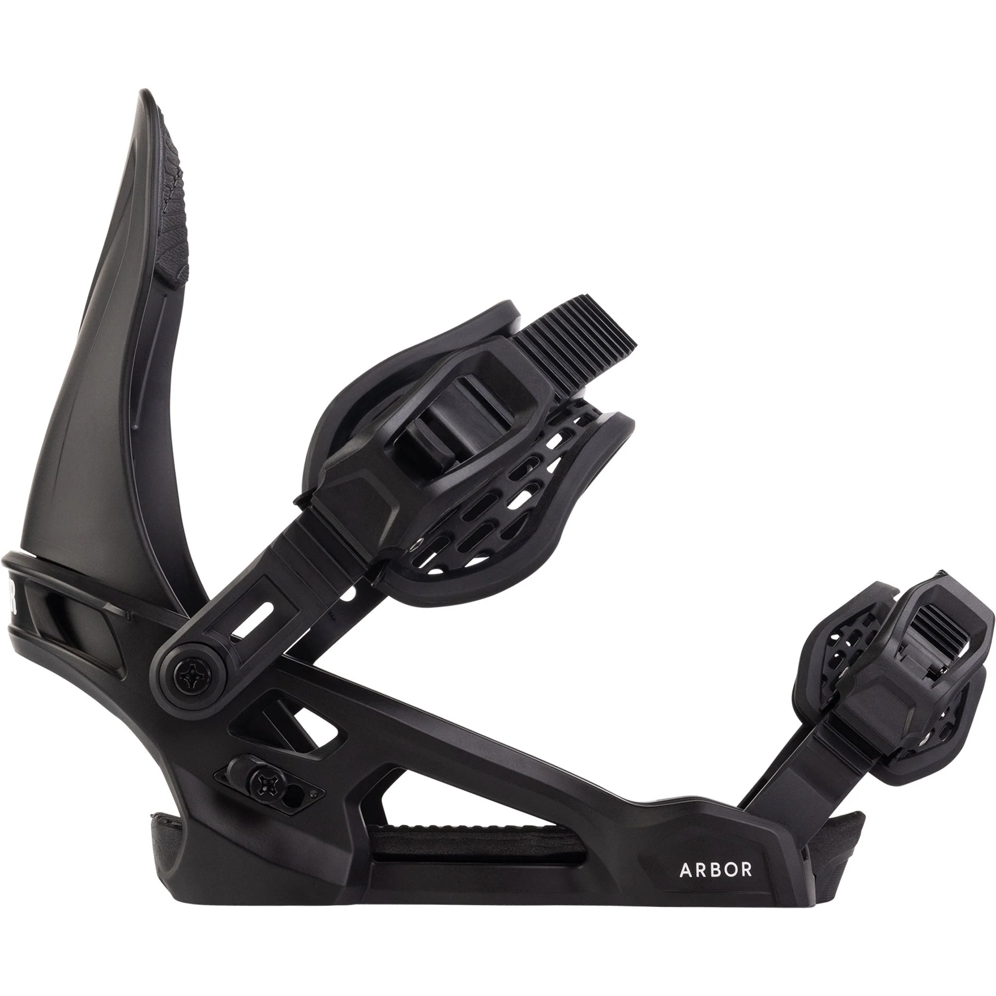ARBOR Sapling Snowboardbindung 2025 Black White - Image 3