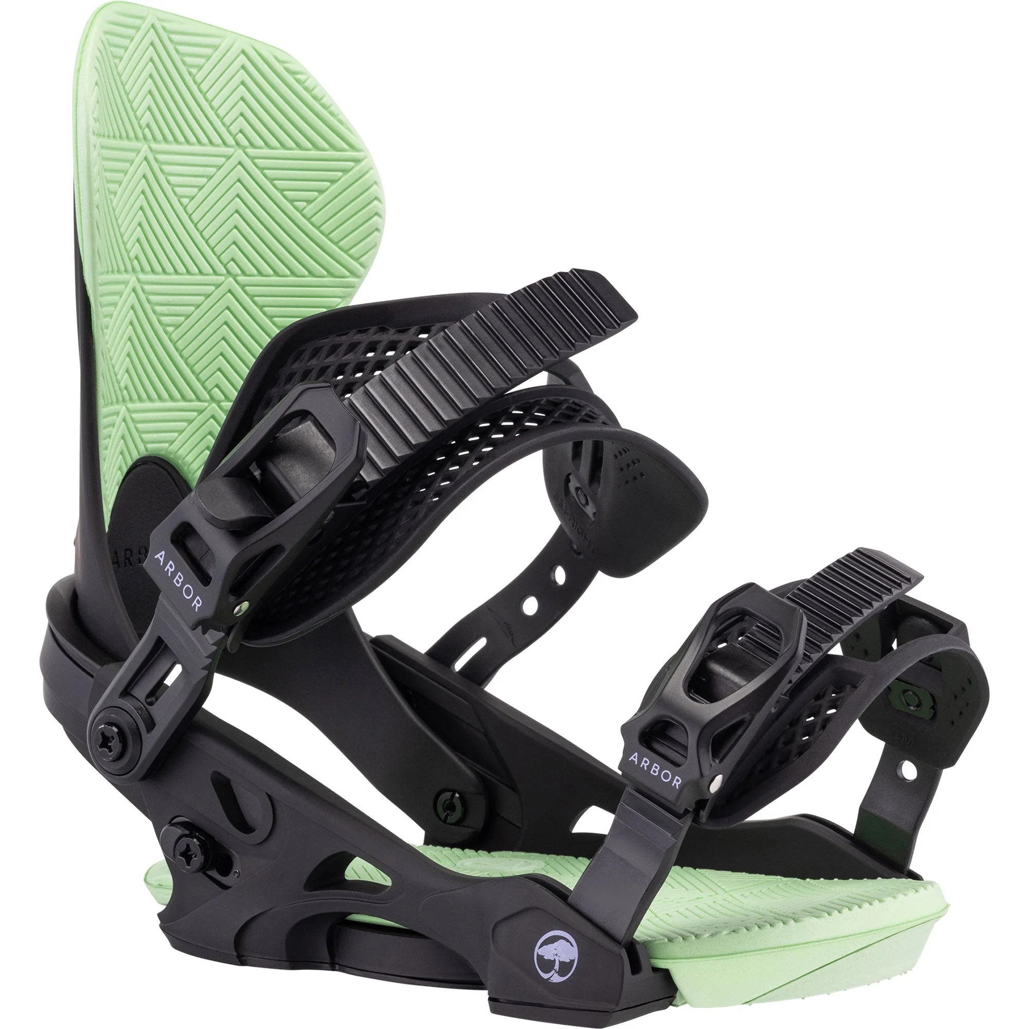 ARBOR Sequoia Snowboardbindung 2025 Black Mint - Image 2