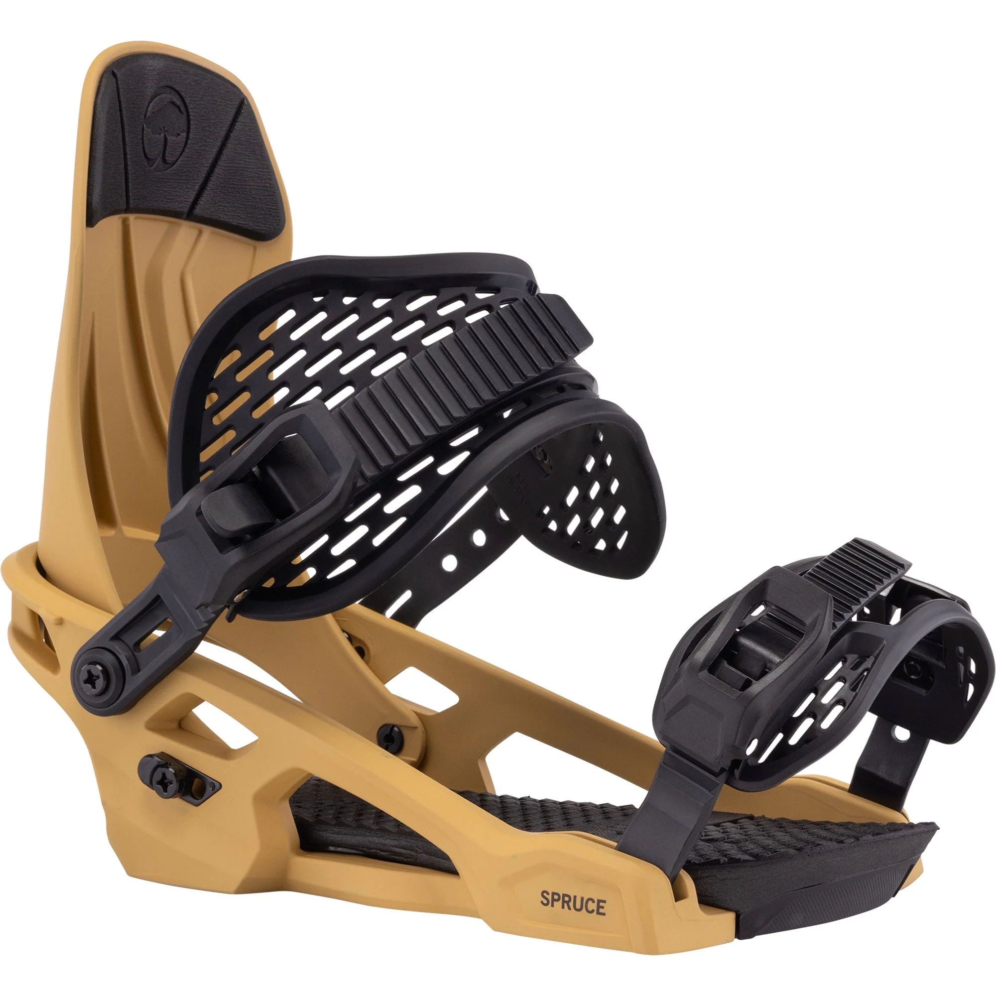 ARBOR Spruce Snowboardbindung 2025 Camel Black - Image 2