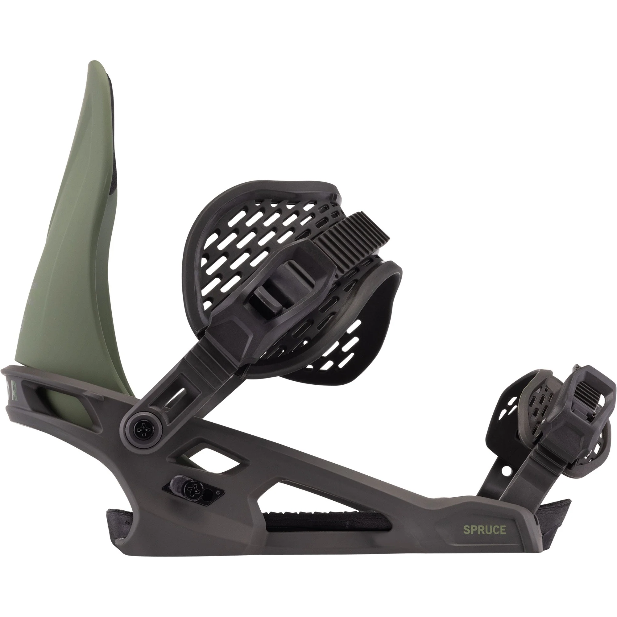 ARBOR Spruce Snowboardbindung 2025 Sage Black - Image 3