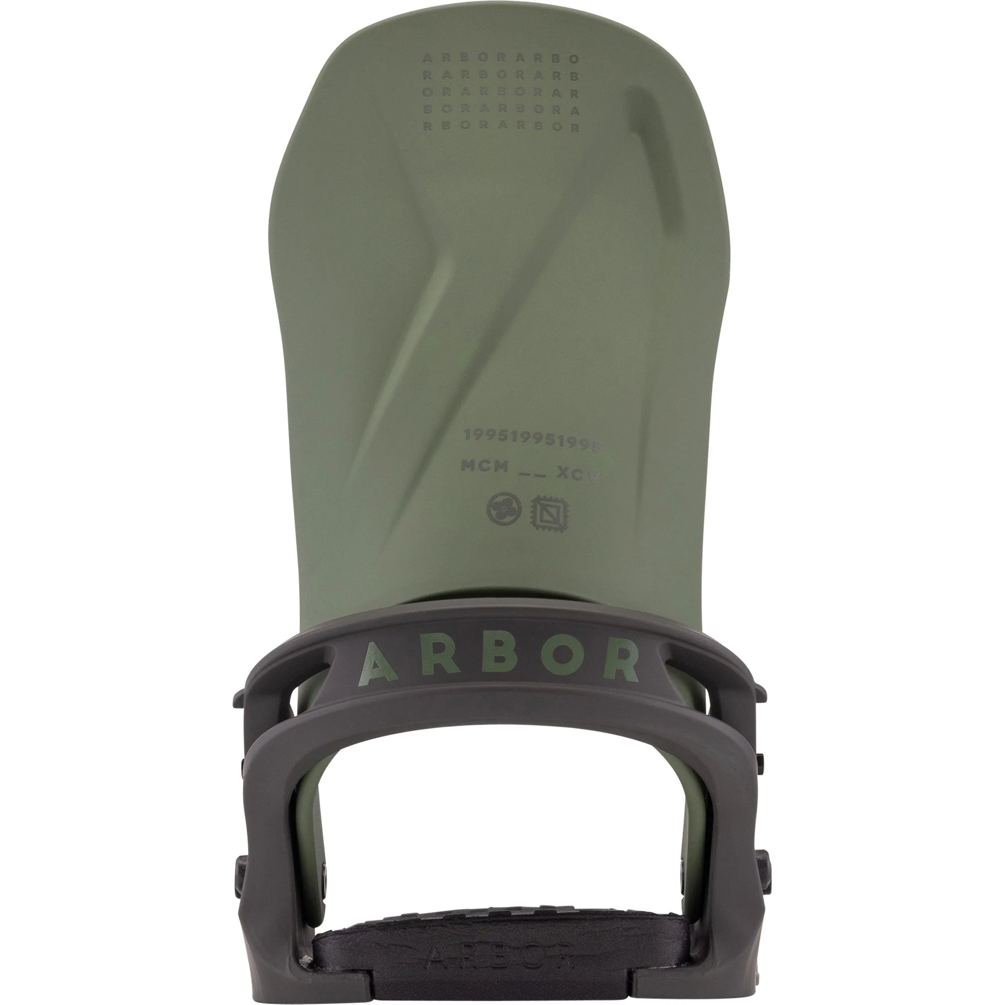 ARBOR Spruce Snowboardbindung 2025 Sage Black - Image 4