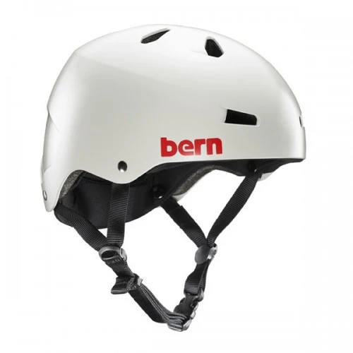 Bern Helmet Macon w/Crankfit - Light Grey I