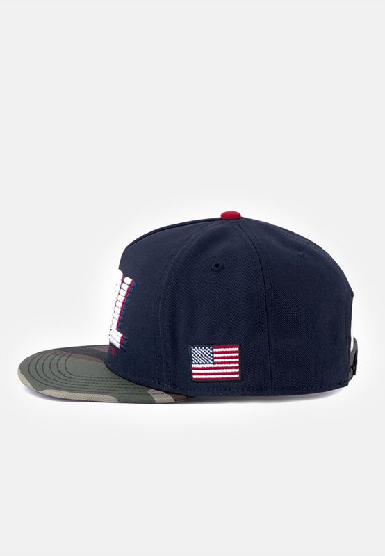 Cayler & Sons CSBL WCWW Cap navy/woodland camo - Image 3