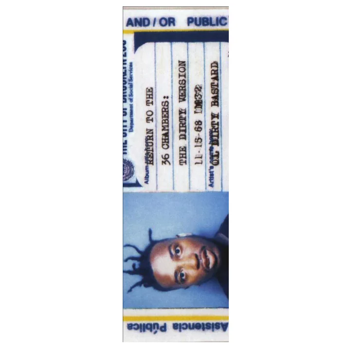 Colours Skateboard Griptape ODB Welfare Card Full Print