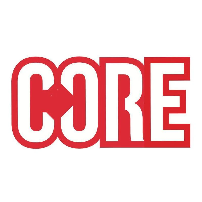Core Classic Scooter Sticker Red