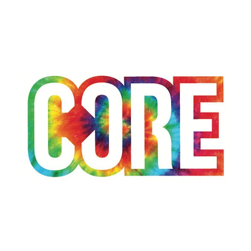 Core Classic Scooter Sticker Tie Dye