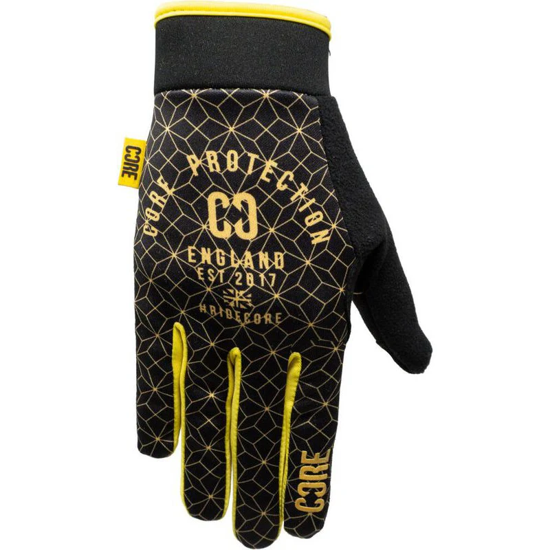 Core Protection Gloves Black/Gold - Image 2
