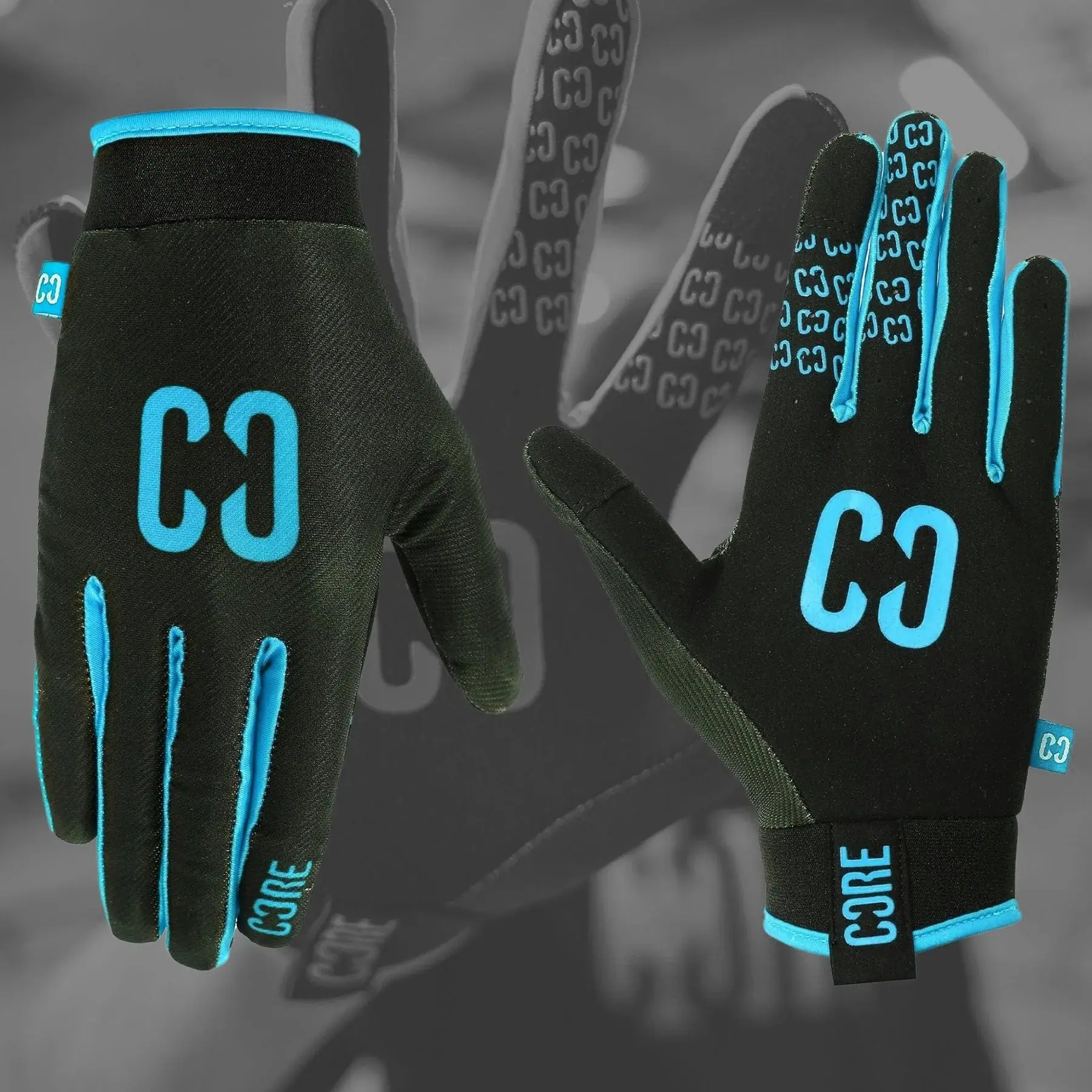 Core Protection Aero Gloves Accent Teal - Image 4