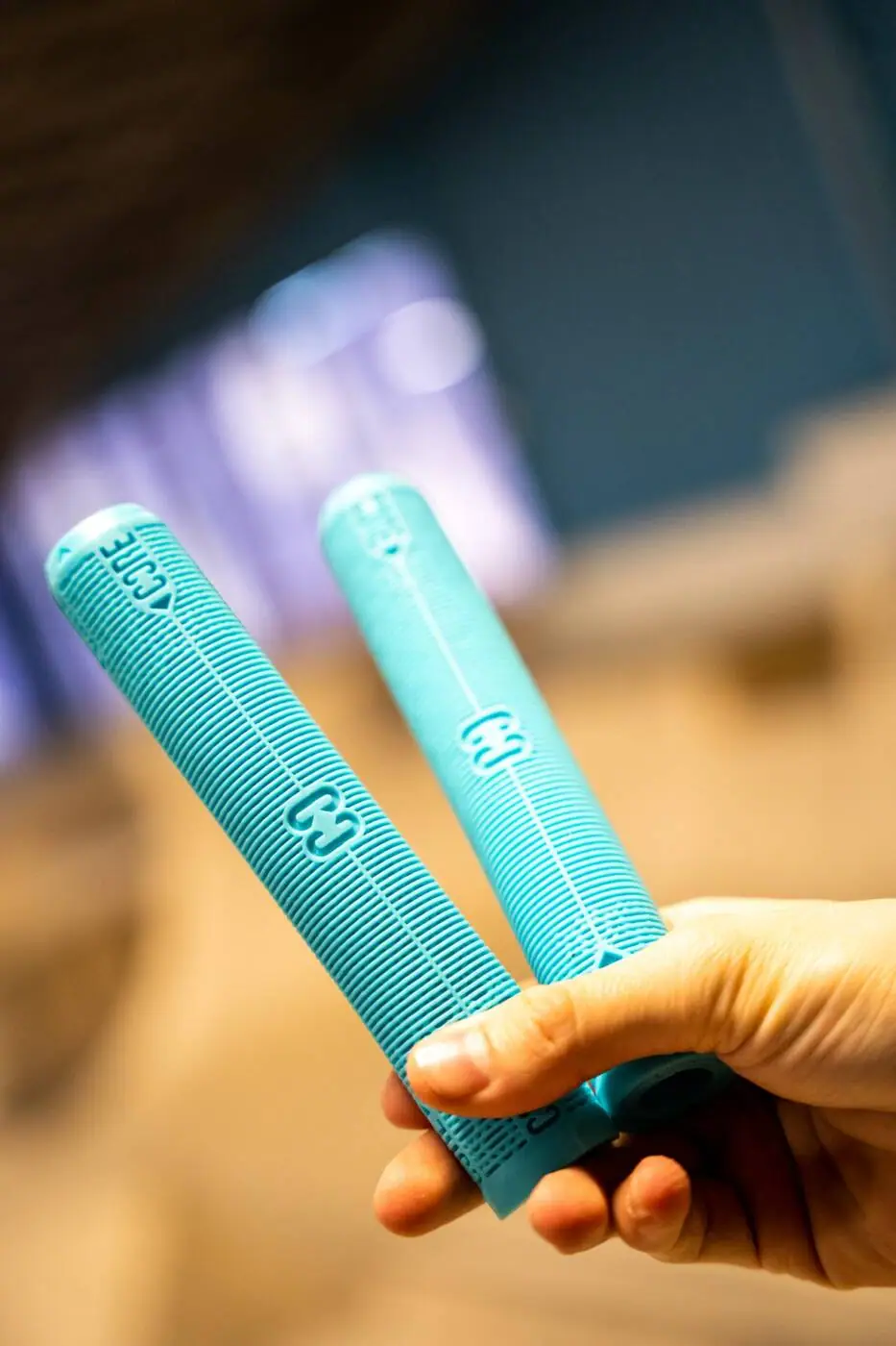 Core Scooter Handlebar Grips Skinny Boy teal - Image 2