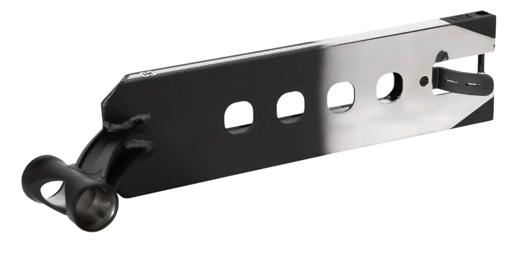 CORE Scooter Stunt Deck CL1 19" Black/Chrome - Image 4