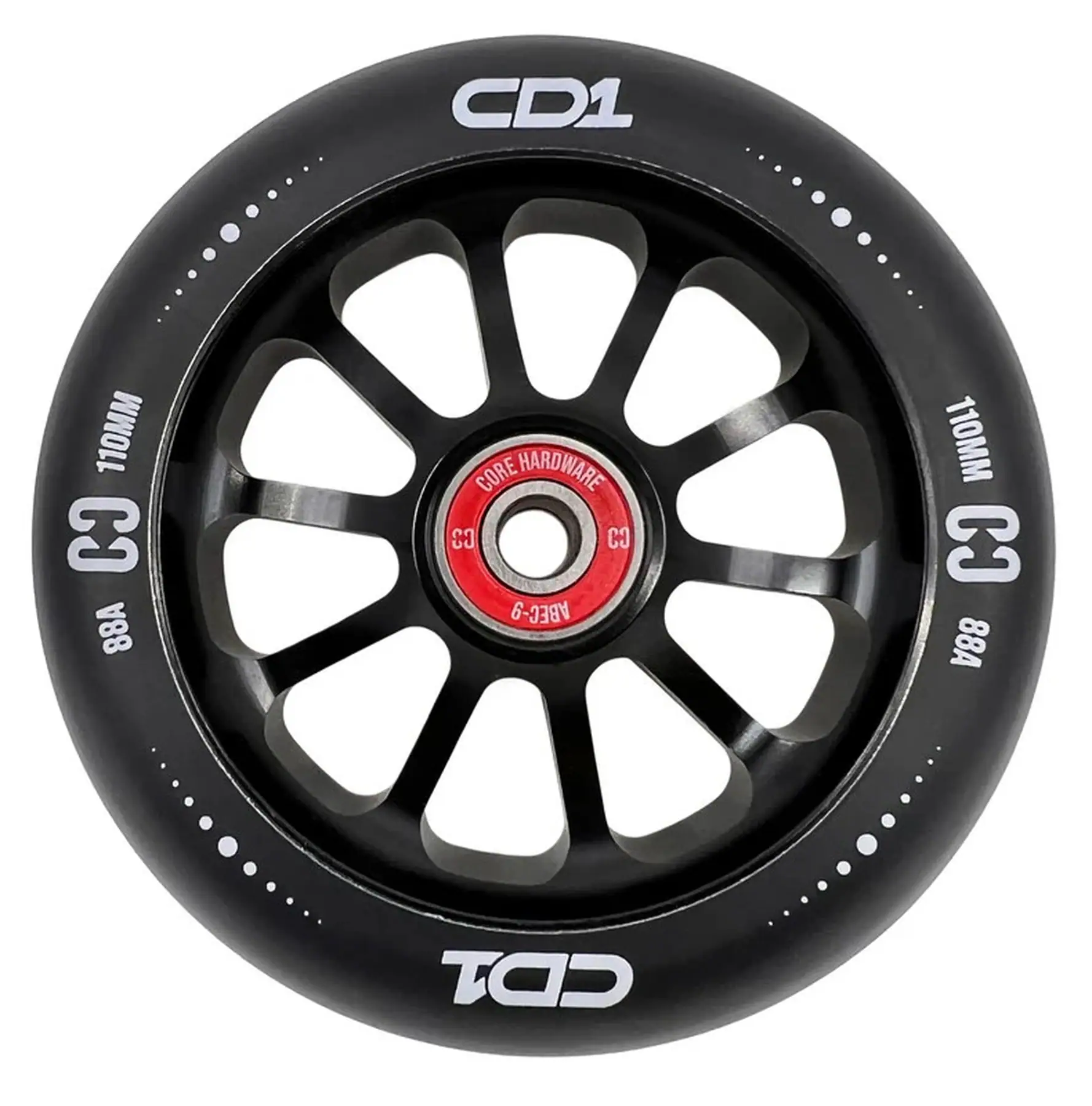 Core Wheel CD1 110mm black