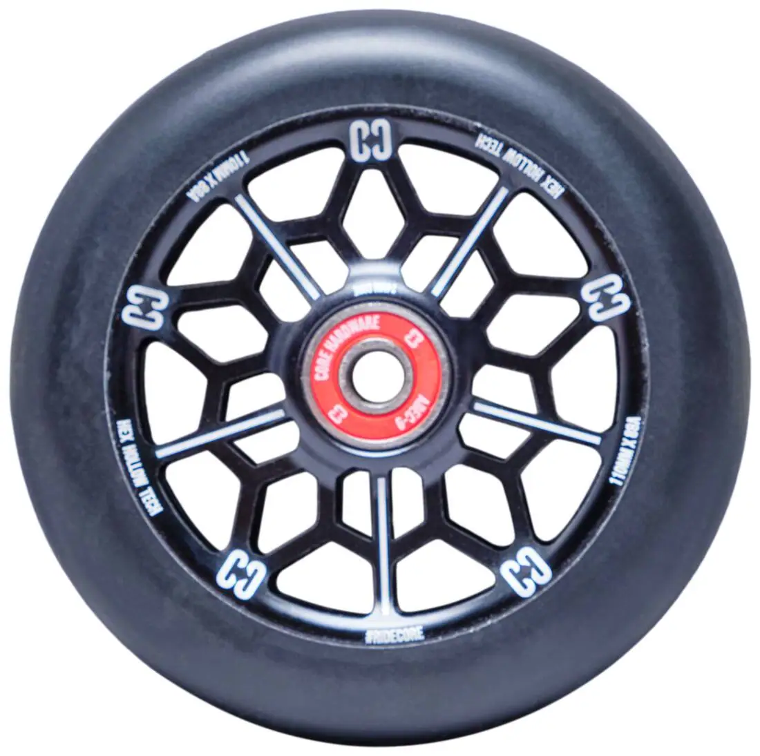 Core Wheel Hex Hollow 110mm black - Image 2