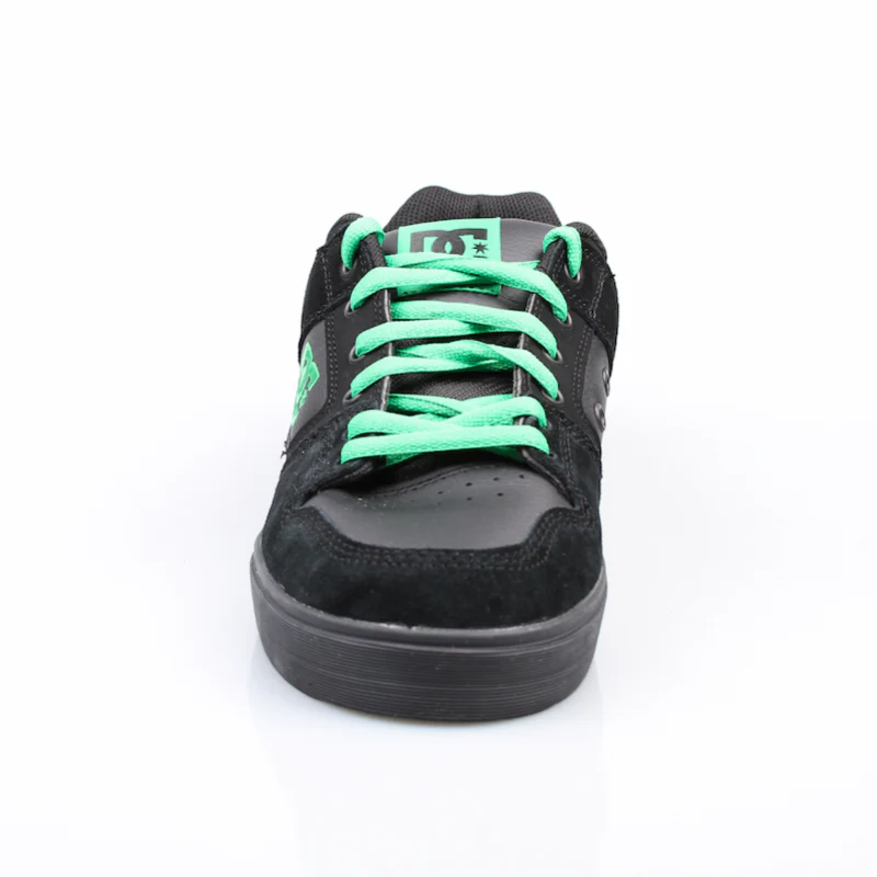 DC Schuhe Pure Slim Carbon/Emerald (CBE) - Image 3