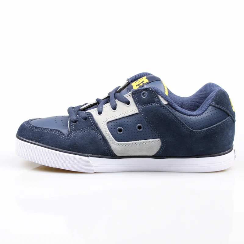 DC Schuhe Pure Slim navy/yellow - Image 4