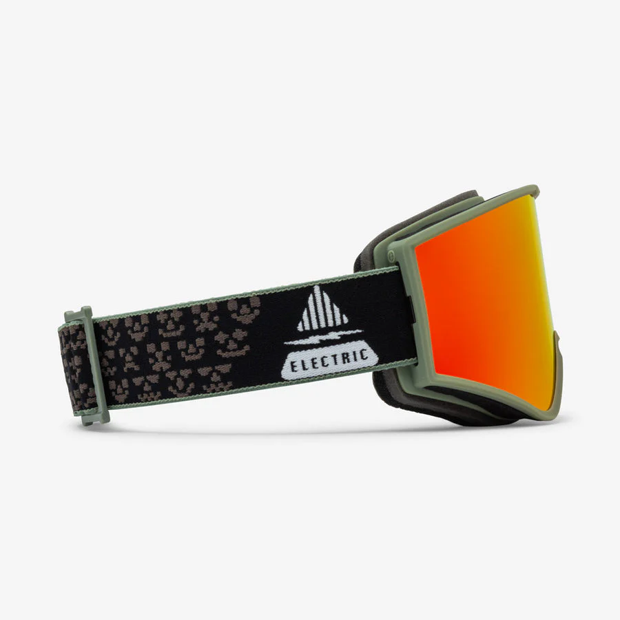 Electric Goggle EK1 Drama Moss Black/ Red Chrome + Bonus Lens Rose - Image 5