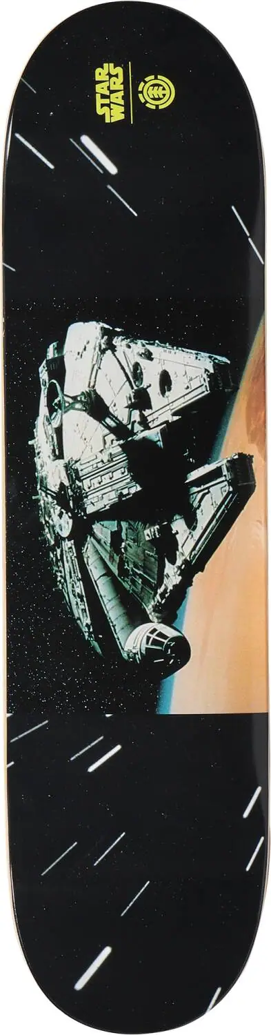 Element Skateboard Deck Star Wars SWXE Millennium Falcon 8.0"