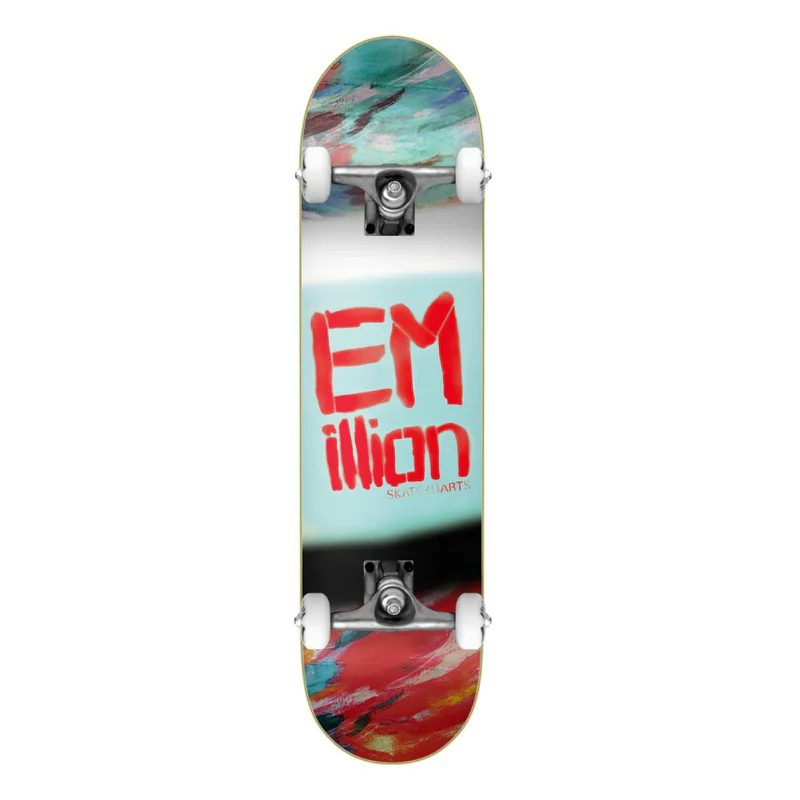 Emillion Complete Skateboard Medley Red 8.125''