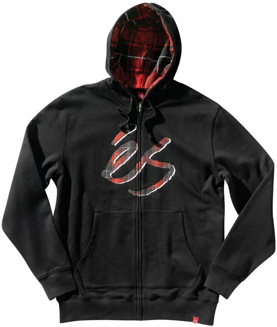 és Zip Hooded Spens black