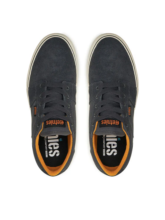 Etnies Sneaker Barge LS Dark Grey / Black / Orange