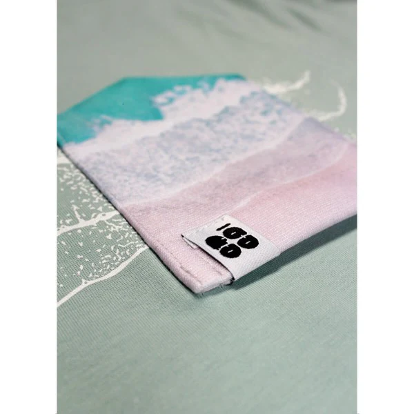 Fädd Girly T-Shirt Weißwasser BT light grey-green - Image 4
