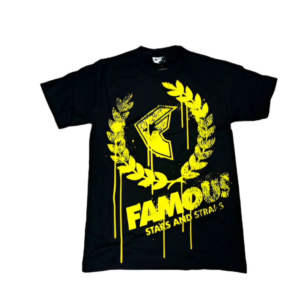 Famous T-shirt Breakdown Black/Yellow