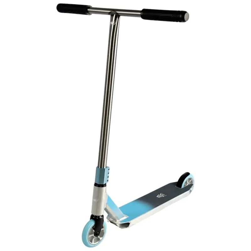Flyby Air V2 Complete Pro Scooter chrome/blue