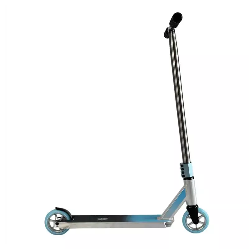 Flyby Air V2 Complete Pro Scooter chrome/blue - Image 2