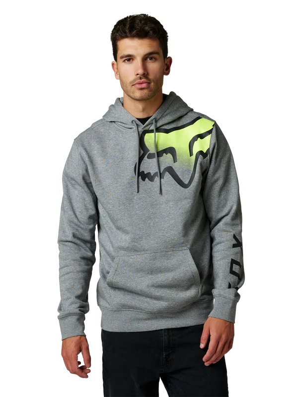 Fox Hoodie Toxsyk heather grey