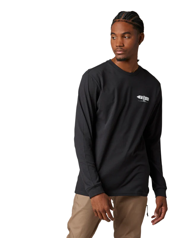 Fox Longsleeve Premium Net New black - Image 2