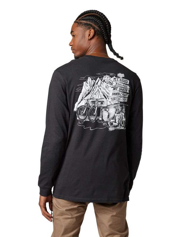 Fox Longsleeve Premium Net New black - Image 3