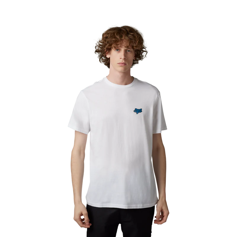 Fox T-Shirt Morphic white