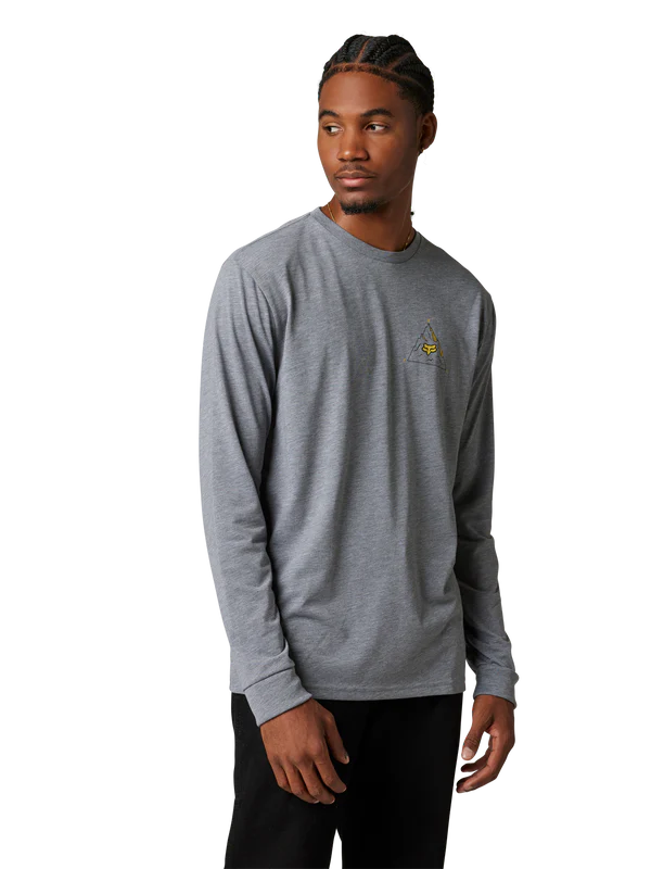 Fox Tech Longsleeve Finisher heather graphite - Image 2