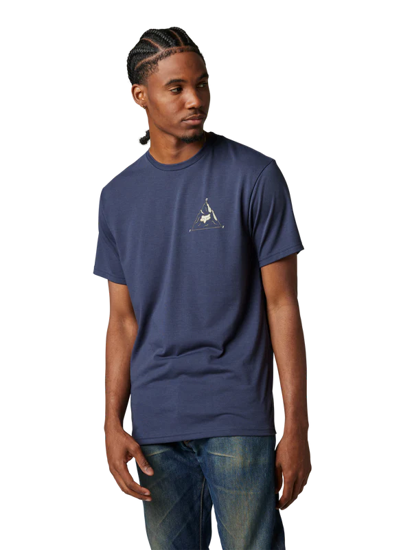 Fox Tech T-Shirt Finisher cobalt